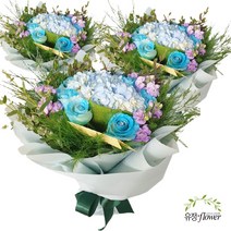 내곁에그대만 수국 생화 꽃다발 생일 기념일 축하 선물 전국꽃배달서비스