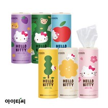 헬로키티 2겹 슬림티슈(60매) 6입X1세트, 단품