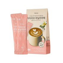 닥터리브 설탕 대신 0kcal 에리스리톨 바닐라 라떼, 4박스(20스틱)