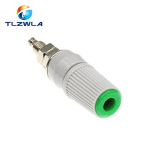전기커넥터 1PCS 고전류 30A M5 4mm 증폭기 여성 바나나 잭 소켓 테스트 바인딩 포스트, 03 green
