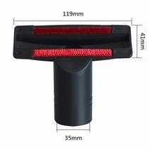 진공청소기호환 범용 진공 청소기 소파 흡입 노즐 Miele 청소기용 35mm 내부 Bosch Karcher 1 개, 01 1PC