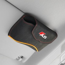 아우디 A5 차량용 선글라스 거치대 다기능 안경 클립 빌 클립 자동차 액세서리, 2.Black, 2.Black