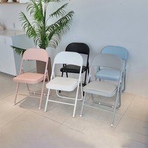 PNS-219 PU(인조가죽) 접의자, 스카이블루