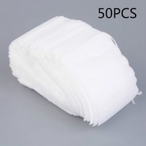여과포 공조기 필터 일회용 티백 빈 향기로운 스트링 치유 씰 필터 페이퍼 한약 허브 느슨한 차, 01 50PCS
