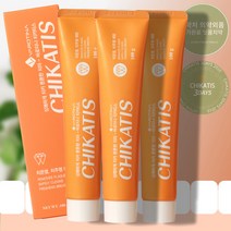 바로티나 치카티스 임플란트 시린이 프리미엄 잇몸치약 전용 충지예방 구취 제거, 3개