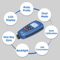 디지털 두께 측정기 다이얼게이지자동차 페인트 코팅 두께 게이지 DT-156 LCD 미터 Fe/NFe, 한개옵션0, 한개옵션0