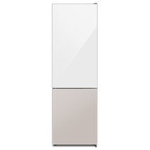 Haier 하이얼 23년 신모델 HRP255MDWE 글램글라스 스마트 콤비 냉장고 244L 화이트+베이지, 단품