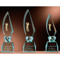 크리스탈 트로피 GM0505 골프대회 상패 싱글패 우승패, GM0506 대