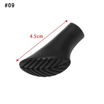 접이식 등산스틱 등산용 지팡이 Pcs 블랙 노르딕 워킹 폴 트렉 텔레스코픽 Alpenstock Crutch 스틱 야외 하, 09 9