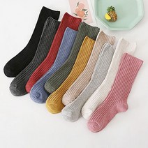 [ClDS-212]여자 컬러풀 운동화 양말 골지 디자인 중목 삭스, 오트밀