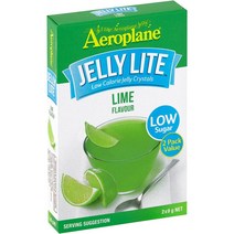 에어로플레인 젤리 라이트 라임 9g 2개 Aeroplane Jelly Lite Lime, 1팩