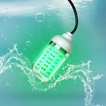 볼락집어등 수중집어등 led집어등 갈치집어등 집어등 3색 12V 15W 낚시 조명 108Pcs 2835 LED 수중 미끼 물, 02 Green