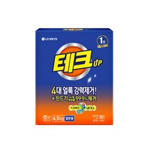 테크 4.5kg 겸용 카톤 세탁세제 가루세제 찬물세정, 1개