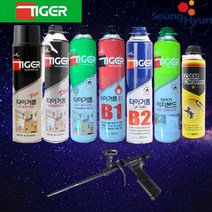 우레탄폼 타이거 난연폼 방화폼 이지본드 방화용 초고난연성 세척 일회용 단열 B1 B2, 폼건전문가용