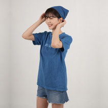 Trance pattern hankie 리컬러 친환경 천연염색 아사면 100% 등산 아기 여성 남자 손수건