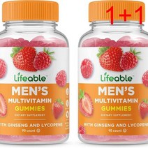 [1+1] Lifeable 남성용 멀티비타민 90 구미