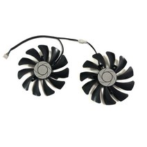 2 개/대 P106 HA9010H12F-Z GPU VGA 쿨러 INNO3D GTX1060 6GB MSI GeForce GTX 1060 GTX-1060-6GT-OC 비디오 그래픽 카, 한개옵션0, 2개