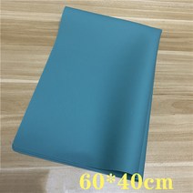 두꺼운 실리콘 식탁 매트 테이블 방수 패드 냄비 받침 50 70 대형, 먹색 60x40