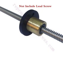 델린 POM TR8 백래시 방지 너트 T8 제거 갭 F/ DLP/SLA 3D 프린터 리드: 1mm 2 4 8 2 세트, 14mm lead