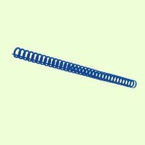 3:1 제본 용 클릭 링 8MM 20개 파랑 똑딱 제본기 책 복사 34 홀 셀프 스프링