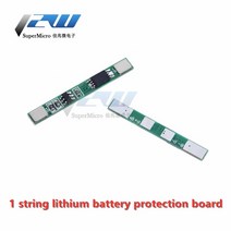 무정전 전원공급 장치 1 스트링 리튬 배터리 보호 보드 1s 18650 리튬 배터리 과충전 과방전 과전류 단락 충전, 없음