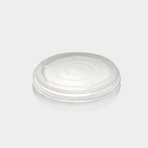 일회용기뚜껑 520 750cc 종이용기뚜껑(반투명) 100개