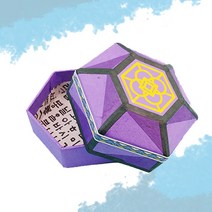 오렌지 한지공예 육각보석함만들기 - 2