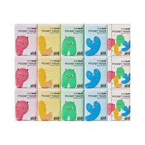 한예지 PLAY 천연펄프 3겹 포켓티슈 10매입 * 10팩, 10입 * 3번들(총 30입)