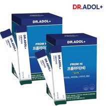 닥터아돌 프롬하이 우리아이 성장기 면역력 기억력 피로개선 영양제 15ml X 30포 홍삼농축액 비타민b 영양제, 프롬하이 X 2pack