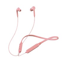 방수 스포츠 넥 밴드 헤드셋 5.1 Bluetooth 헤드셋 초 긴 배터리 수명 스포츠 무선이 헤드셋 Hifi 스테레오 이어베., 분홍색, FQQ220402710