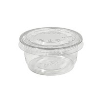 70파이 PET 일회용 소스용기 2oz/60ml 1000세트, 1000개, 1개