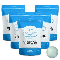 소다스쿨 염화칼슘1kg 5개+방수투습지8장, 단품없음