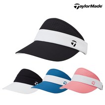 [테일러메이드코리아정품] 23년 신상품 여성 투톤 하이 크라운 바이저 TJ057, 화이트블랙