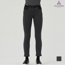 올리비아로렌 우븐 패딩 배색 팬츠 VVBDLUWA326