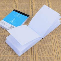 키알리 미니 메모장 무지 수첩 노트 단어장 포켓수첩 메모지 3개