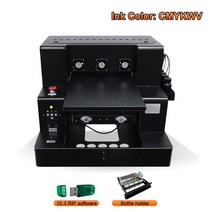 레이저각인기 레이저마킹기 A3 UV 잉크젯 프린터 전화 케이스 병 인쇄 기계 금속 유리 나무, 02 A3 UV DTF Printer