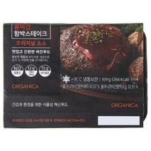 올가니카 올비건 함박스테이크 오리지널 (냉동), 5개, 169g