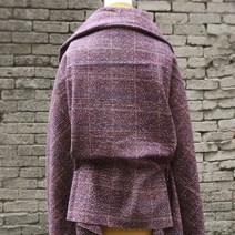 자투리 이국적인느낌 기모울혼방 뽀까시체크