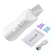 워터아쿠아필링기 필링기 워터 피부관리기 스킨스크러버 초음파 스킨 스크러버 딥페이스 클리닝 머신 필링, 02 White