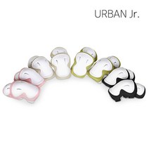 M모터스 아동 어린이 자전거 보호대 무릎 팔꿈치 세트, 쁘띠핑크