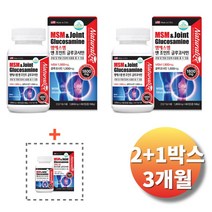 네추럴라이즈 엠에스엠 앤 조인트 글루코사민 60정 x 3병, 3개