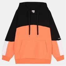 유솔 SH01 절개배색 롤 후드티 ULMH21951