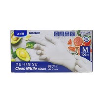 크린랩 크린 니트릴장갑 (중) 100매 일회용 위생장갑 라텍스장갑 다용도장갑 청소 요리 주방용품, 단일사이즈, 1개