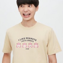 유니클로SPYxFAMILY 제2탄 UT 그래픽 T셔츠 아냐(반팔 레귤러핏) 459283 E459283-000