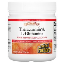 내츄럴펙터스 Curcumin Theracurmin 커큐민 테라큐민 글루타민 156g