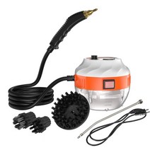 스팀청소기 가정용 고압 스팀 청소기 2800W 온도 주방 후드 자동차 청소 기계 산성 살균 110V/220V 가전, [01] 미국, [01] 110V, [01] type 2-white