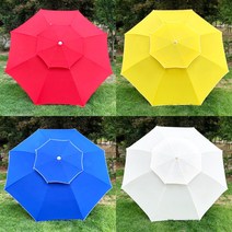 튼튼테이블 바베큐야외테이블사이즈색상선택 정원 불판테이블 김건모테이블, 11. 파라솔 특대형 2700mm 녹색