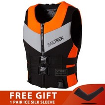 중량조끼 턱걸이중량조끼 헬스중량조끼 20kg 10kg 카약 구명 조끼 성인 스키 서핑 조끼 모터보트 웨이크보드 뗏목 구조 보트 의류 수영 표류, CHINA, XL 60-75KG, ST801 Orange