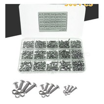 둥근 머리 렌지 볼트 너트 마루 나사 렌치 접시500pcs