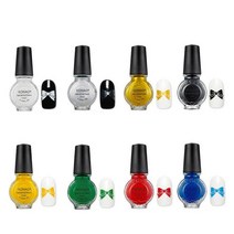 네일아트 국산 코나드 스템핑전용 폴리쉬 11ml 8종 스탬 프, 1, (폴리쉬11ml)22블루, 본상품선택